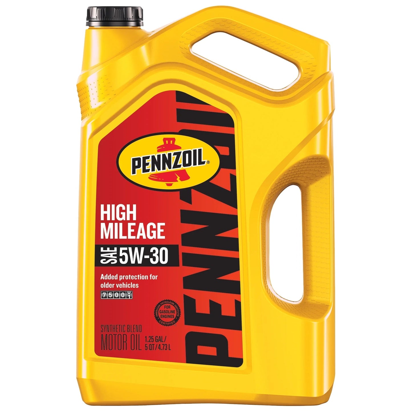 High Mileage 5W-30 Motor Oil, 5 Quart