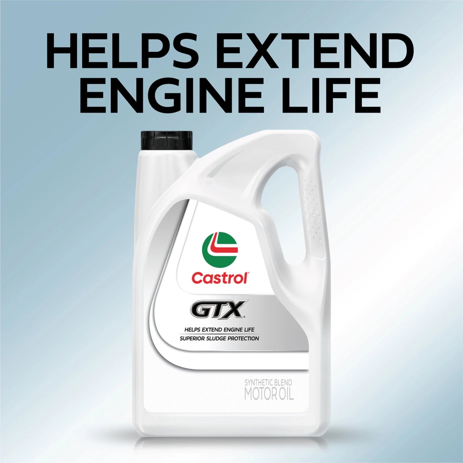 GTX 5W-20 Synthetic Blend Motor Oil, 5 Quarts