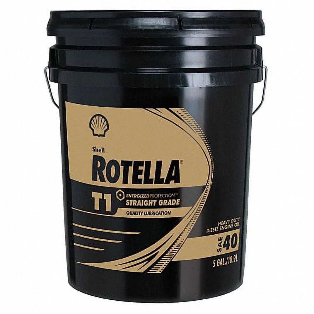 Rotella T1 SAE 40 Motor Diesel Oil (5 Gallon Pail)