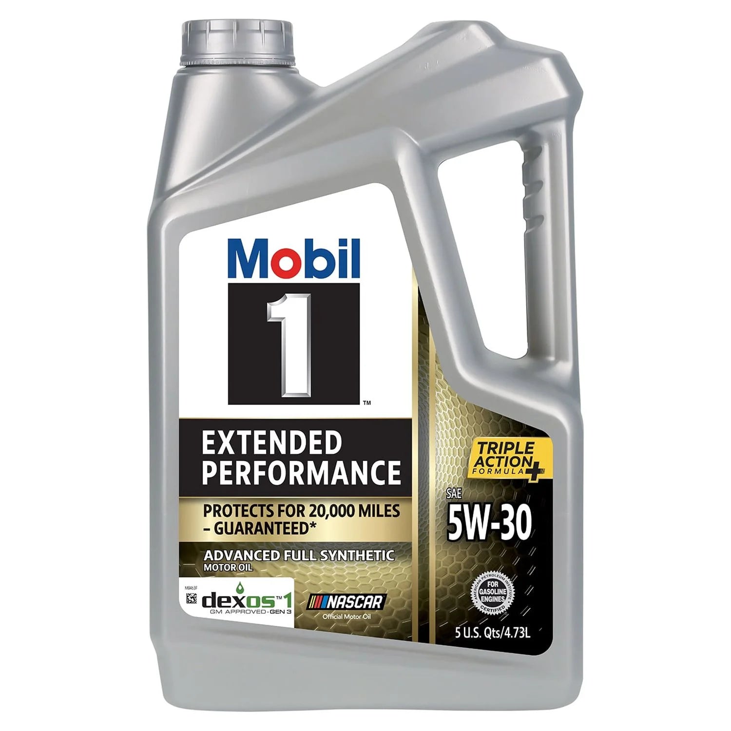 Extended Performance Full Synthetic Motor Oil 5W-30, 5 Quart (3 Pack)