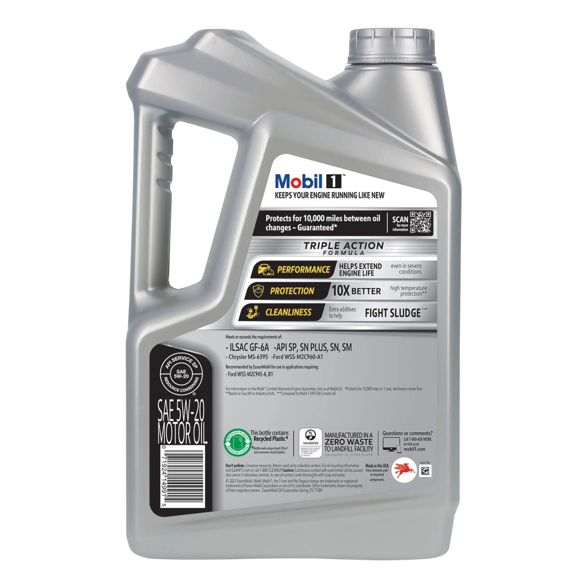 Advanced Full Synthetic Motor Oil 5W-20, 5 Quart