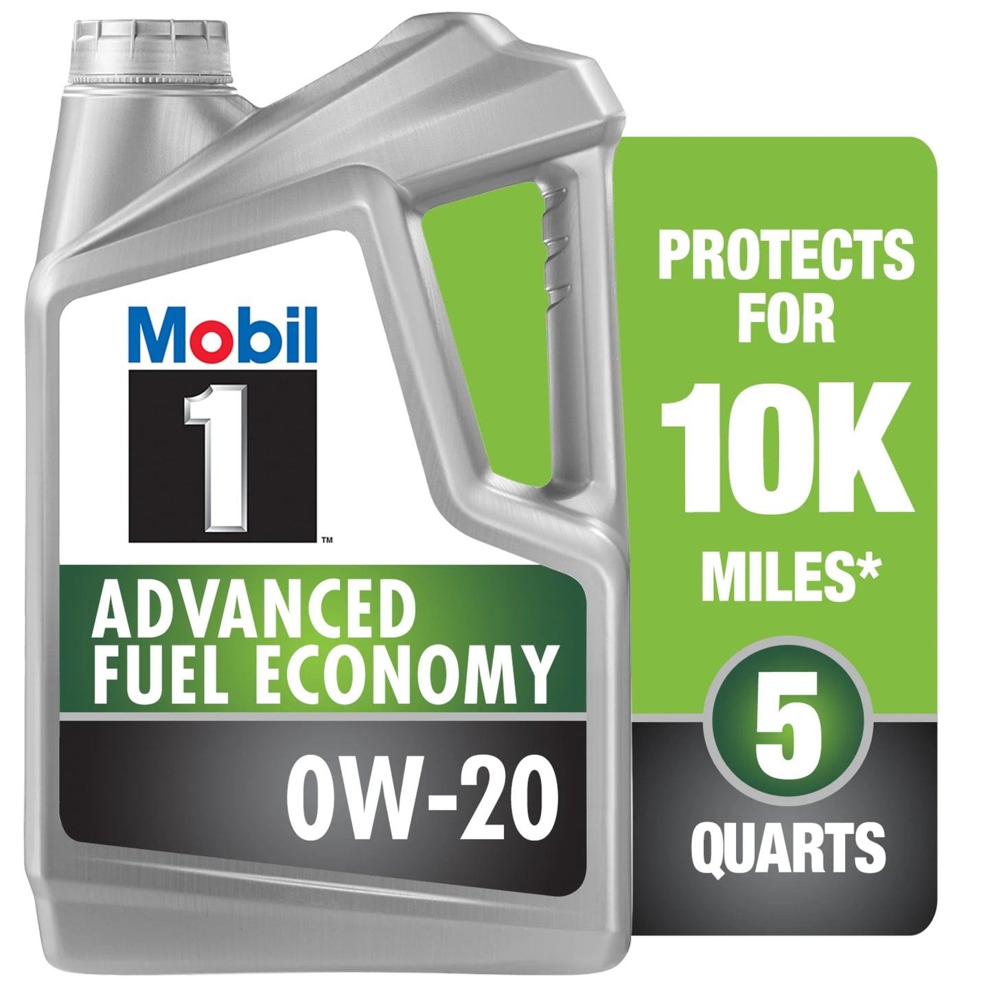 Advanced Fuel Economy Full Synthetic Motor Oil 0W-20, 5 Quart