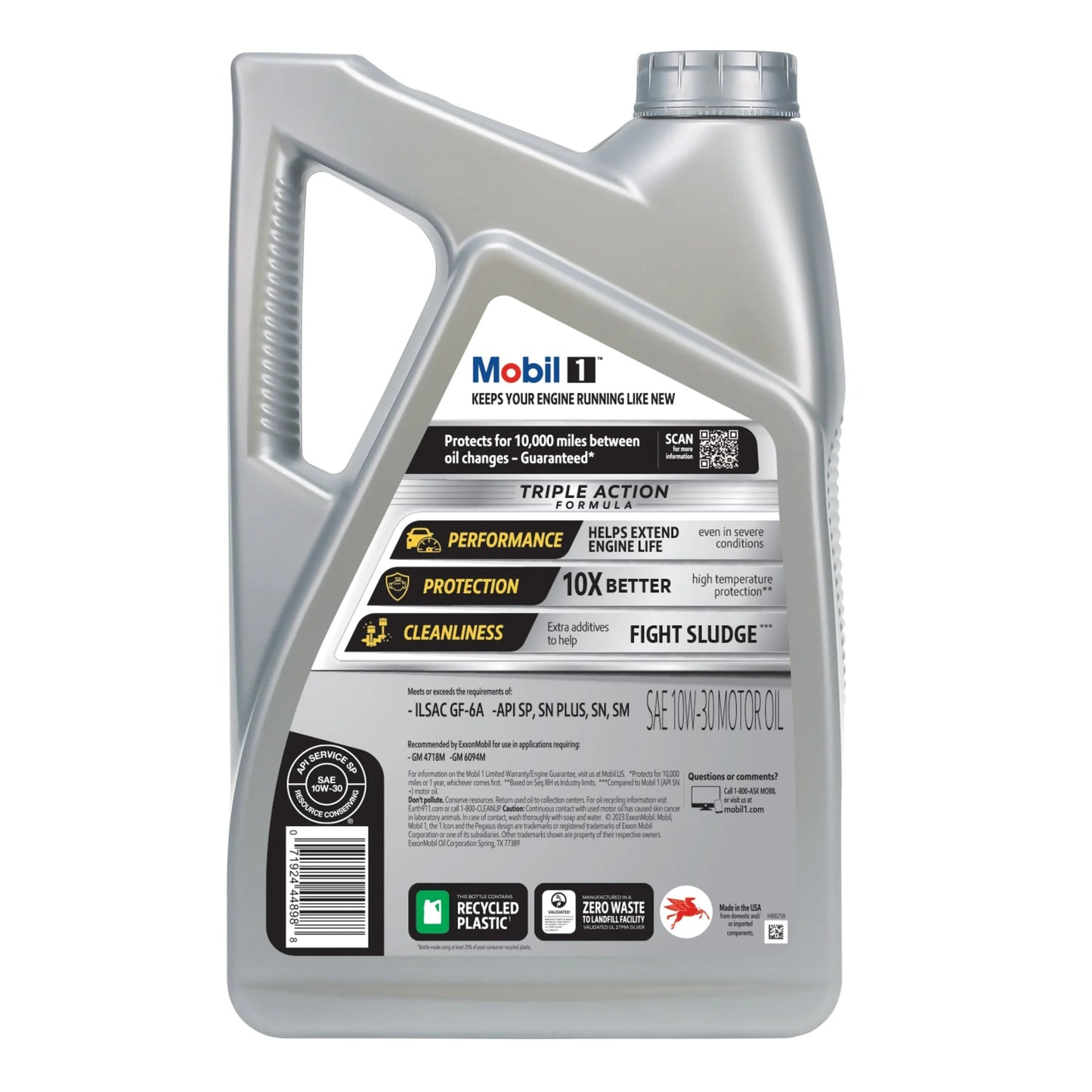 Advanced Full Synthetic Motor Oil 10W-30, 5 Quart