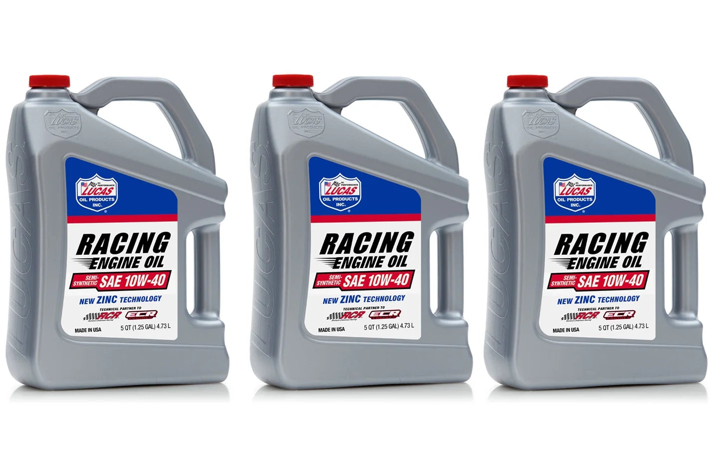 10W40 Semi Synthetic Racing Oil 3 X 5 Quart