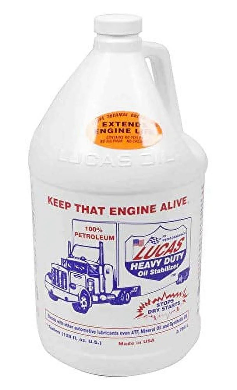 10002 1 Gal Heavy Duty Oil Stabilizer Motor Oil Additive Conventional - Case of 4