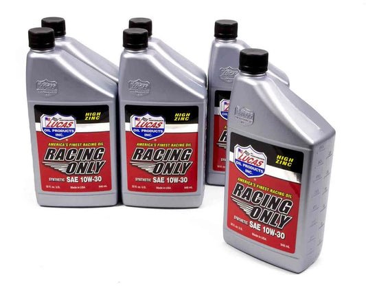 Synthetic Racing Oil 10W30 6X1 Qt