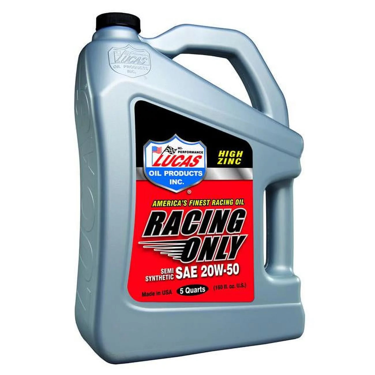 LUC10378 5 Qt. Racing 20W50 Semi-Synthetic Motor Oil