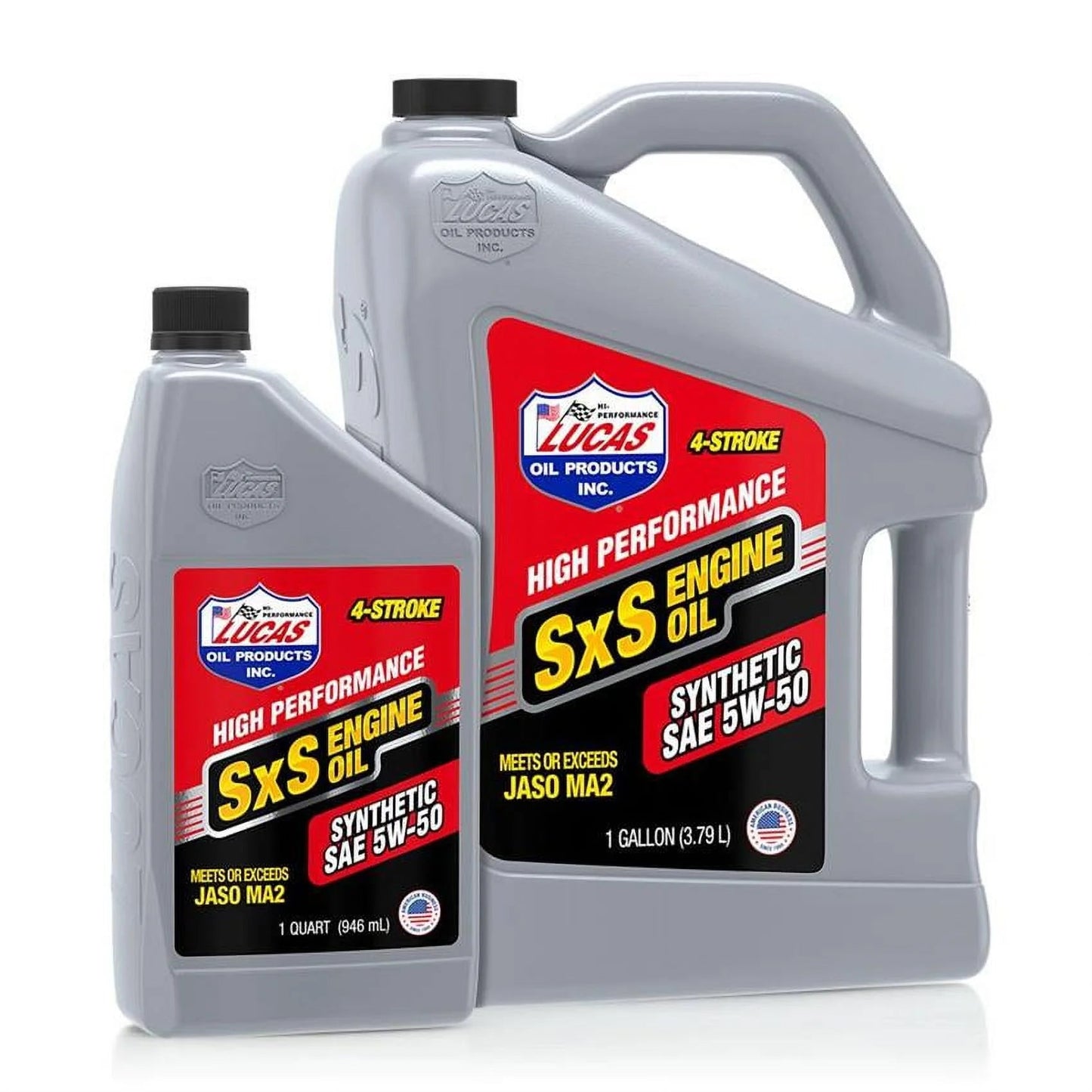 11208 Synthetic 4-Stroke Sxs 5W-50 Engine Oil, 6 Quart