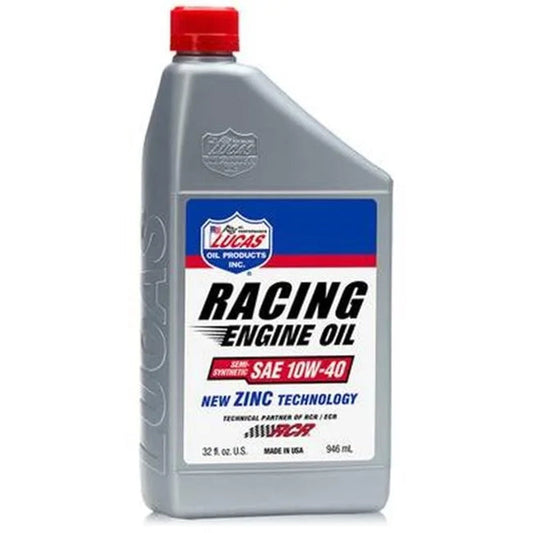 10943 1 Qt. 10W40 Semi Synthetic Racing Motor Oil