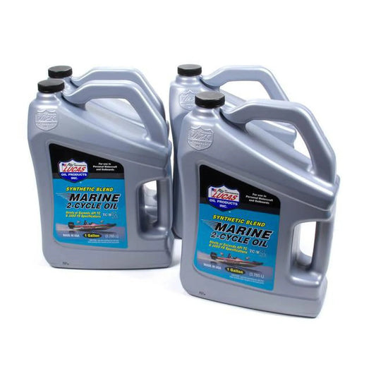 10861-4 1 Gal Synthetic Blend 2-Cycle Marine Oil, Case of 4