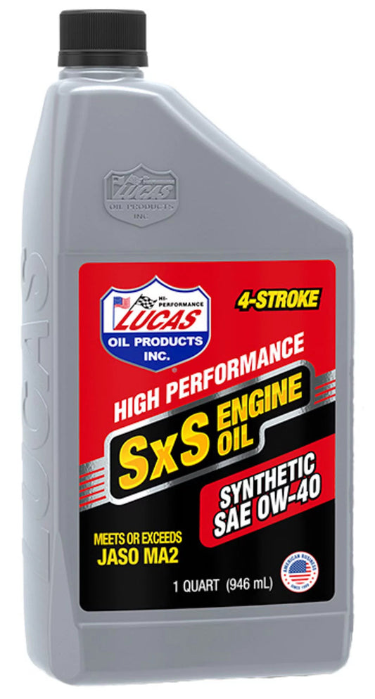 Synthetic 0W40 SXS Oil 1 Quart