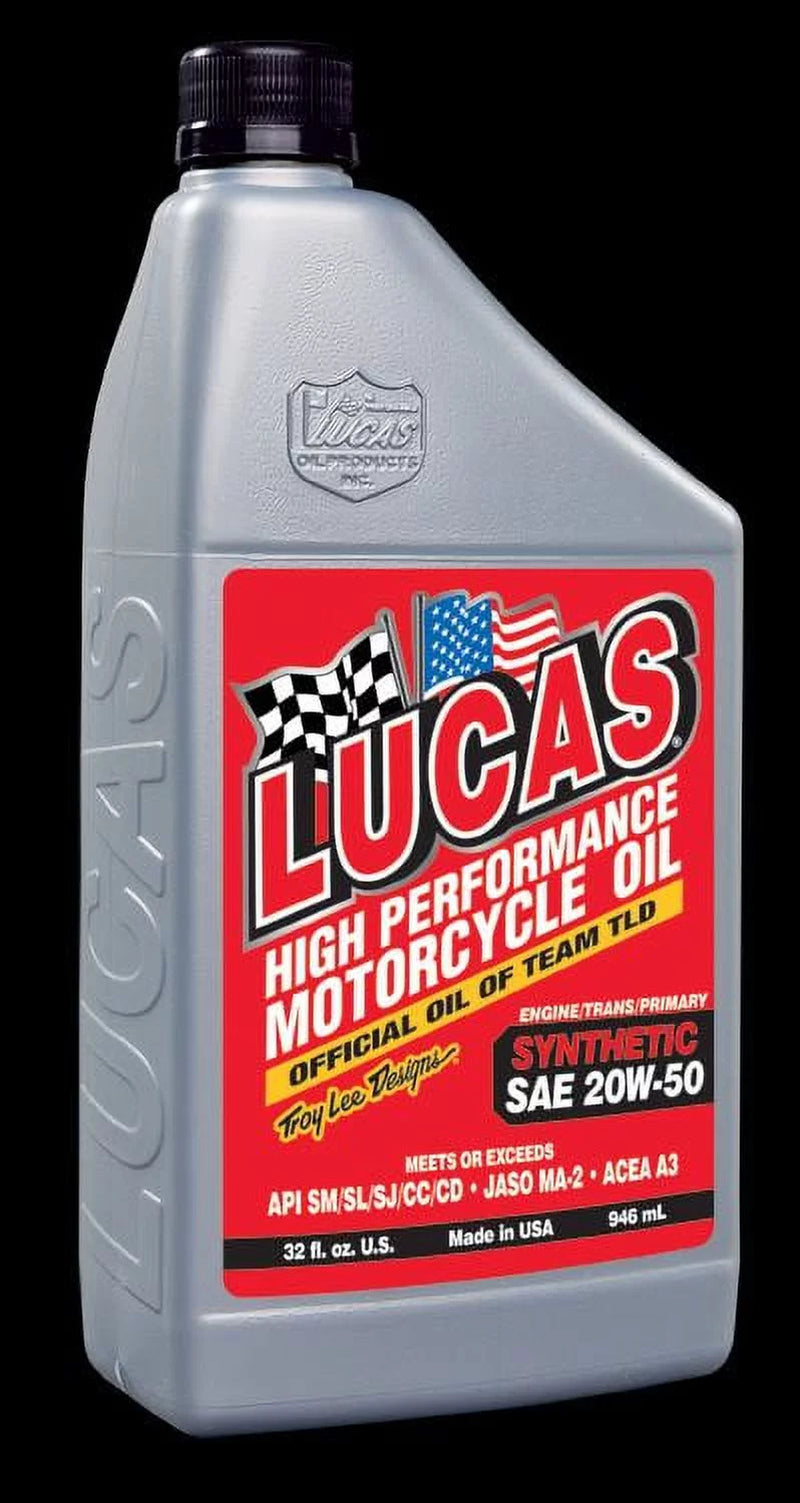 Lucas 20W-50 MOTORCYCLE OIL