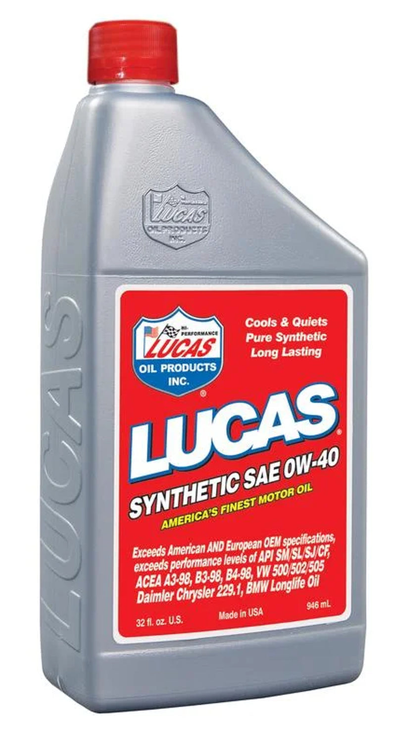 Synthetic SAE 0W-40 Motor Oil