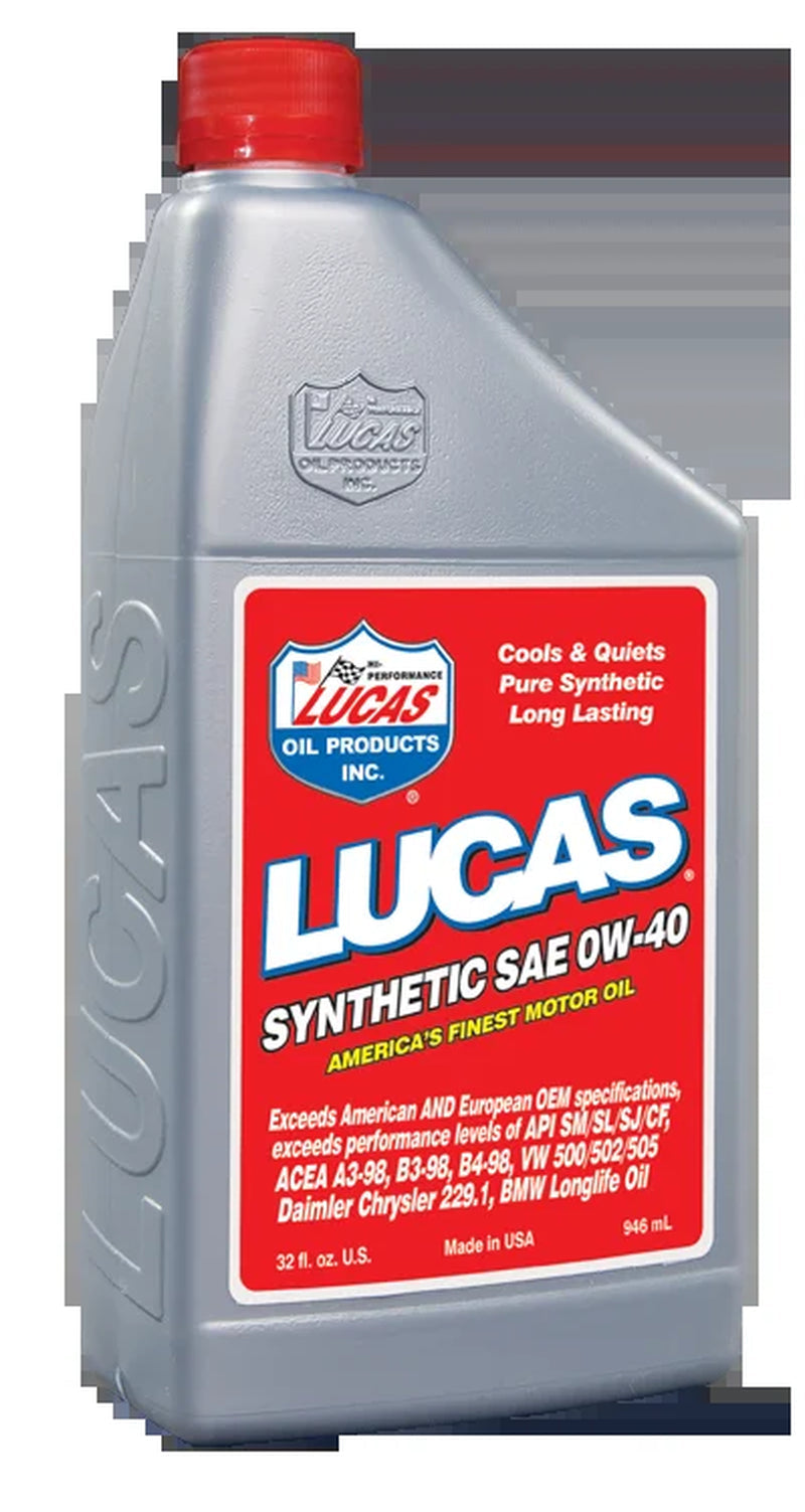 Synthetic SAE 0W-40 Motor Oil