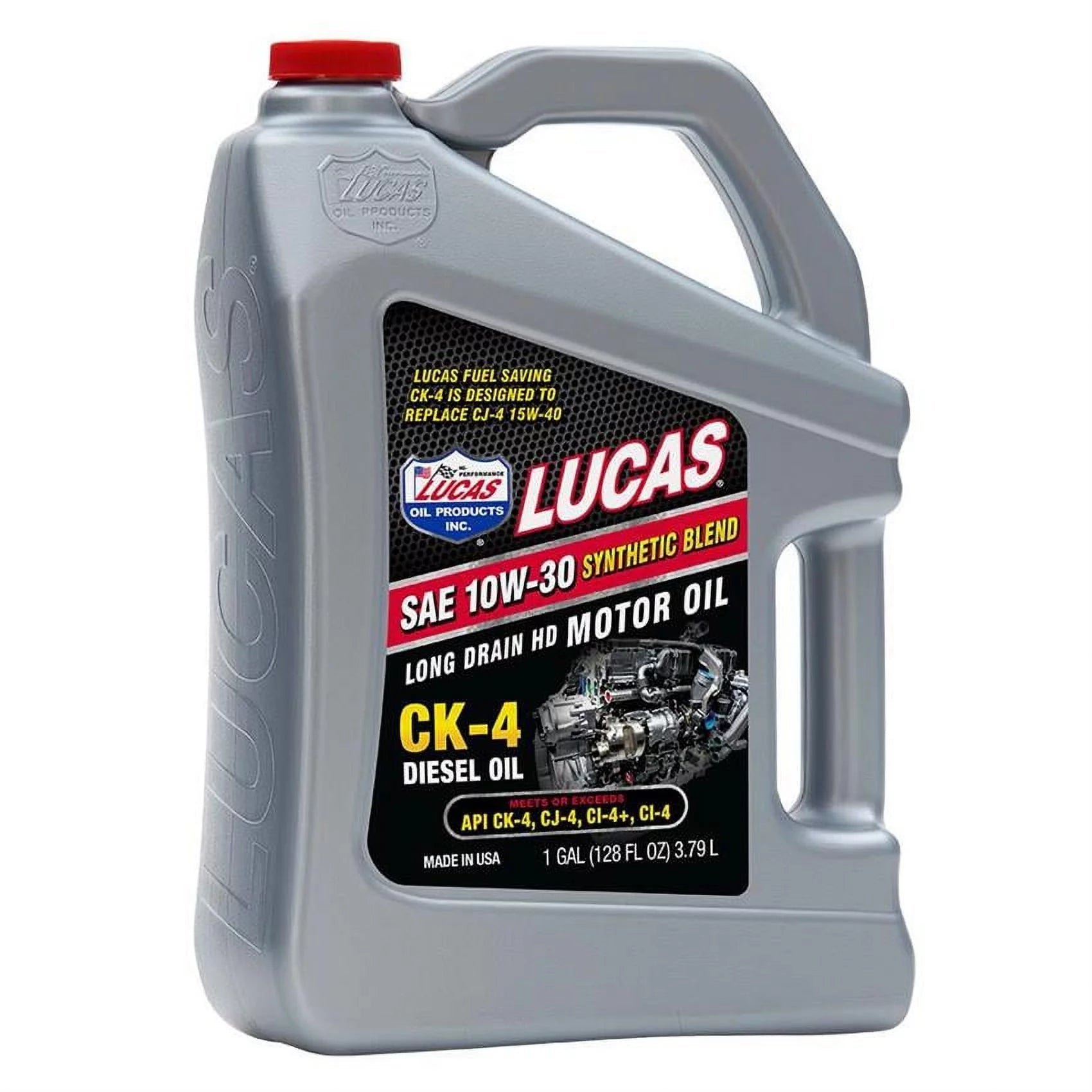 10282 SAE 10W-30 Synthetic Blend CK-4 Diesel Oil, 1 Gal