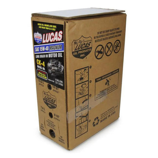 LUC18014 6 Gal Magnum CK-4 15W40 Conventional Motor Oil