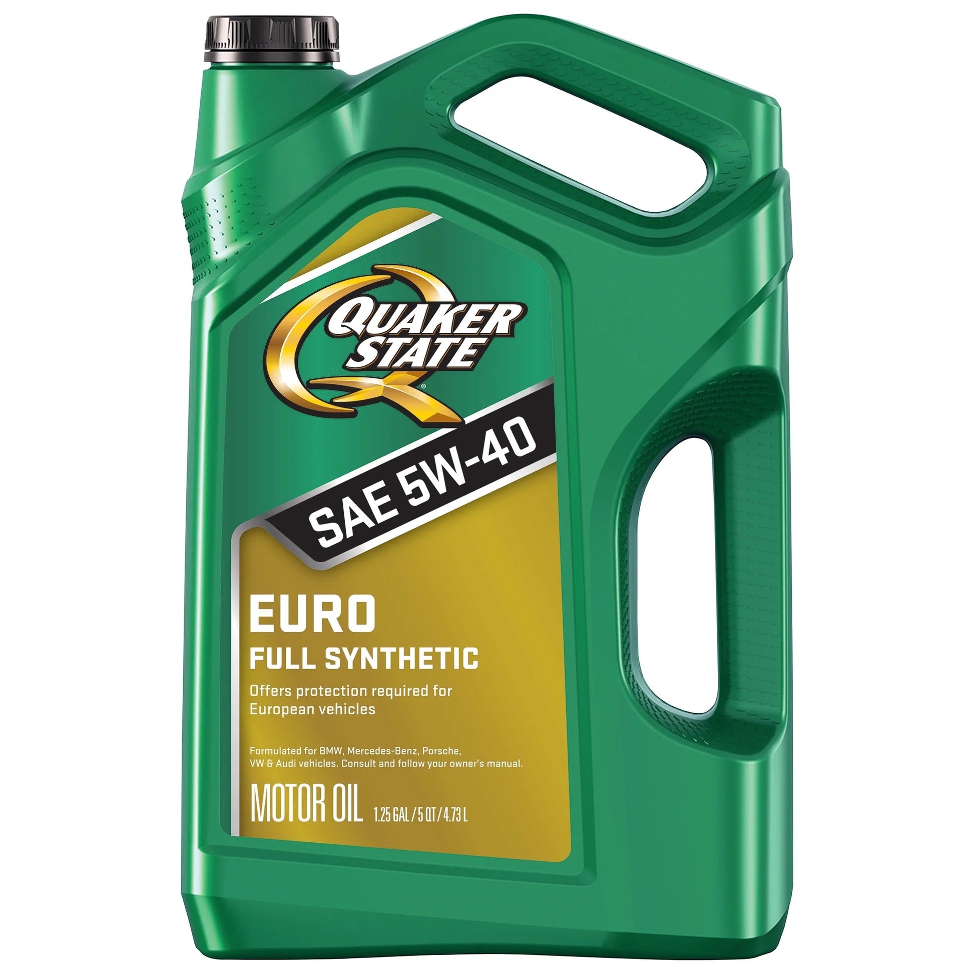 Euro Full Synthetic 5W-40 Motor Oil, 5 Quart