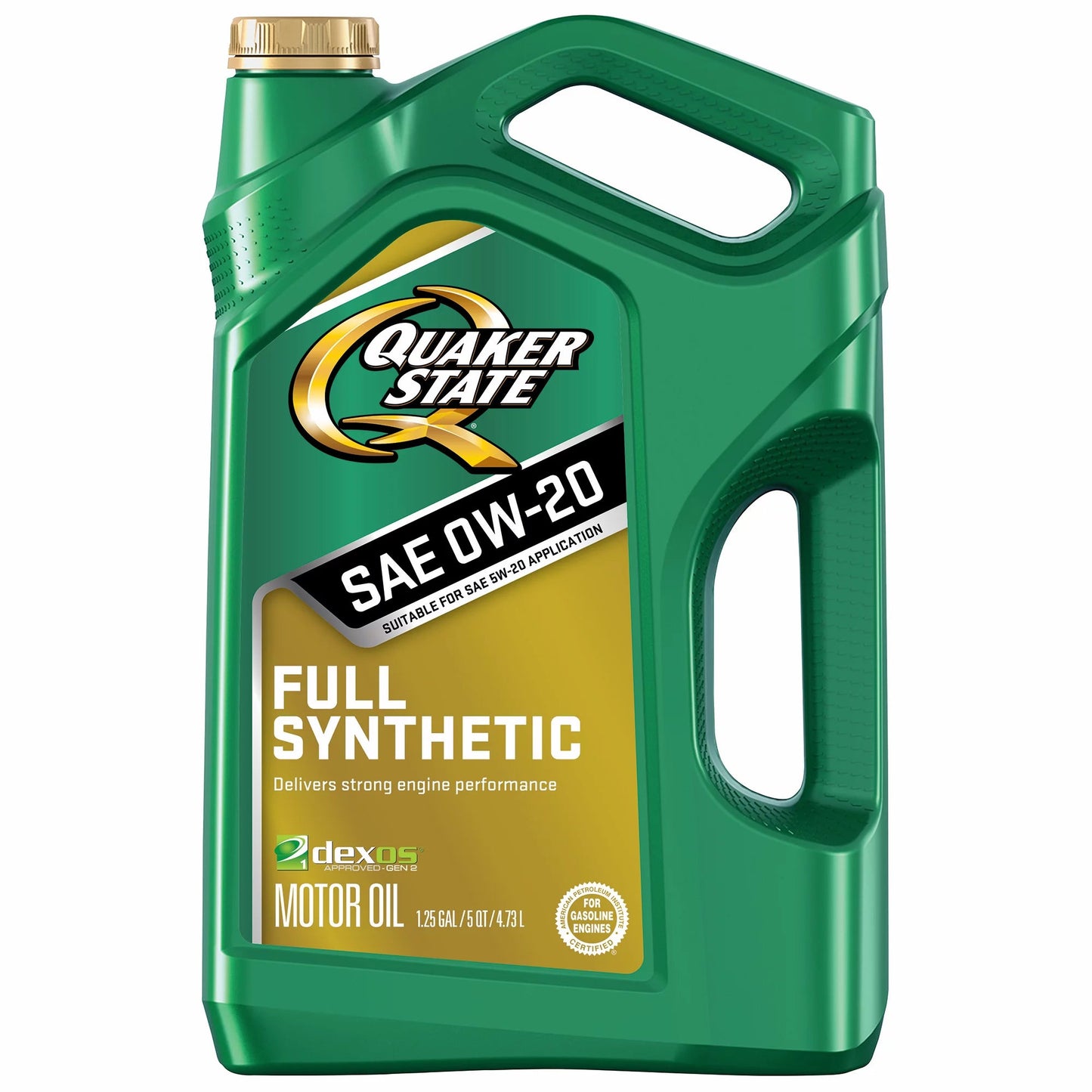 Full Synthetic 0W-20 Motor Oil, 5-Quart